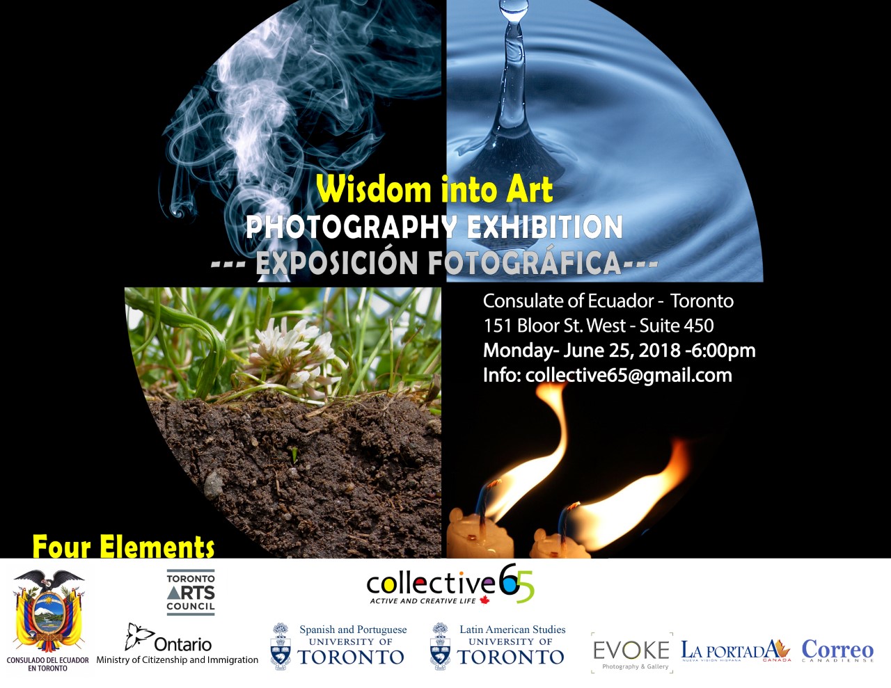 Exposición de fotografía en el Consulado de Ecuador en Toronto 